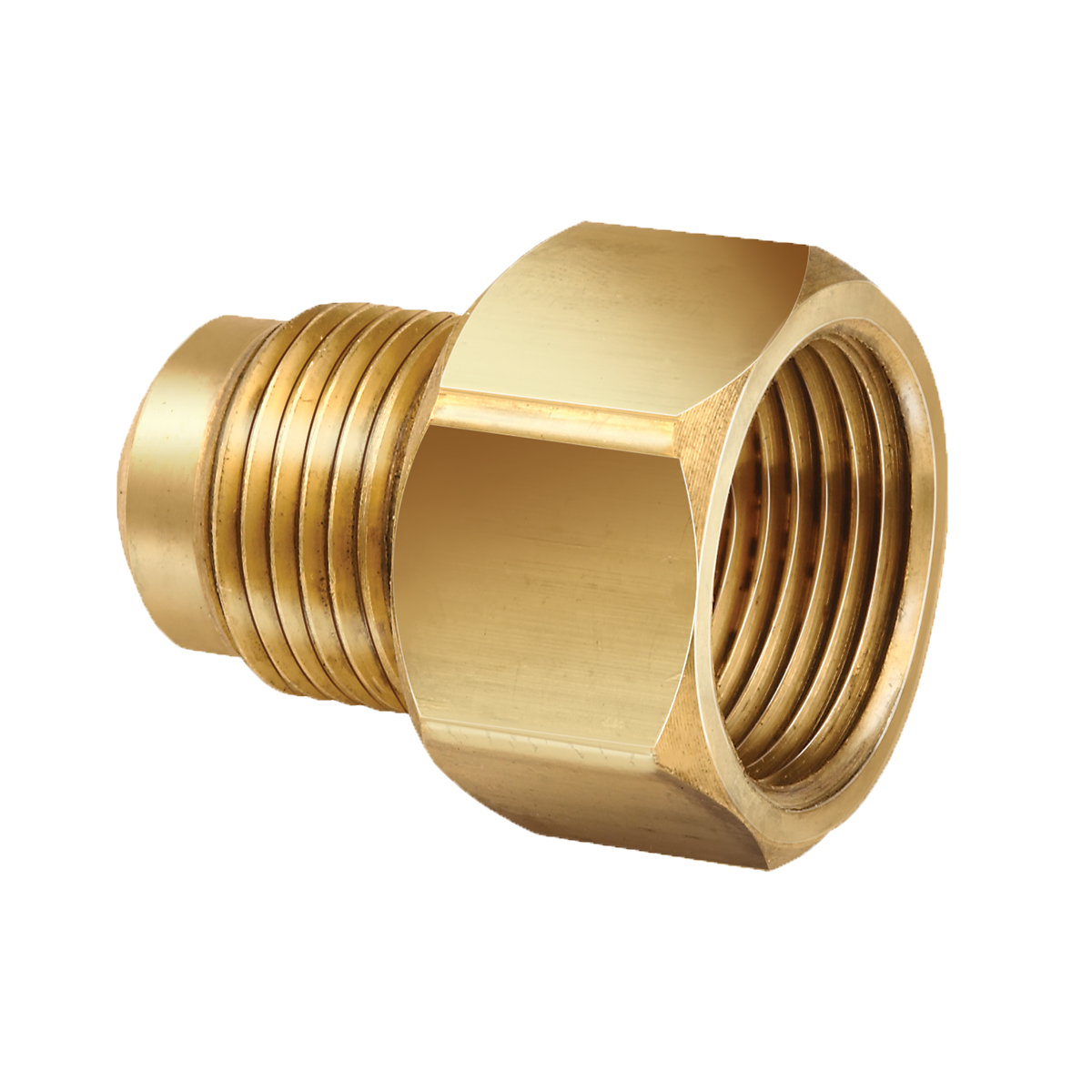 Brass Female Flare X Flare Adapters